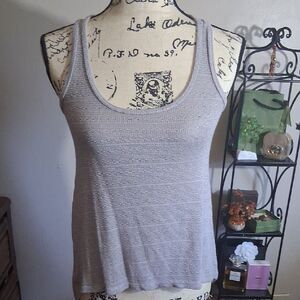 💫💫💫 Urban Outfitters Pins And Needles Women's Beige Sheer Tank Top Size Small
